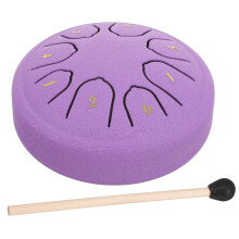 1 Set Stahl Tongue Drum Mit Schlägel Handtrommel Meditationsdrum