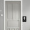 lustiges wc-schild acryl mit blindenschrift retro-design 7