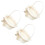 3Pcs Plastic Cloth Woven Basket with Handle Multipurpose Flower Holder 10
