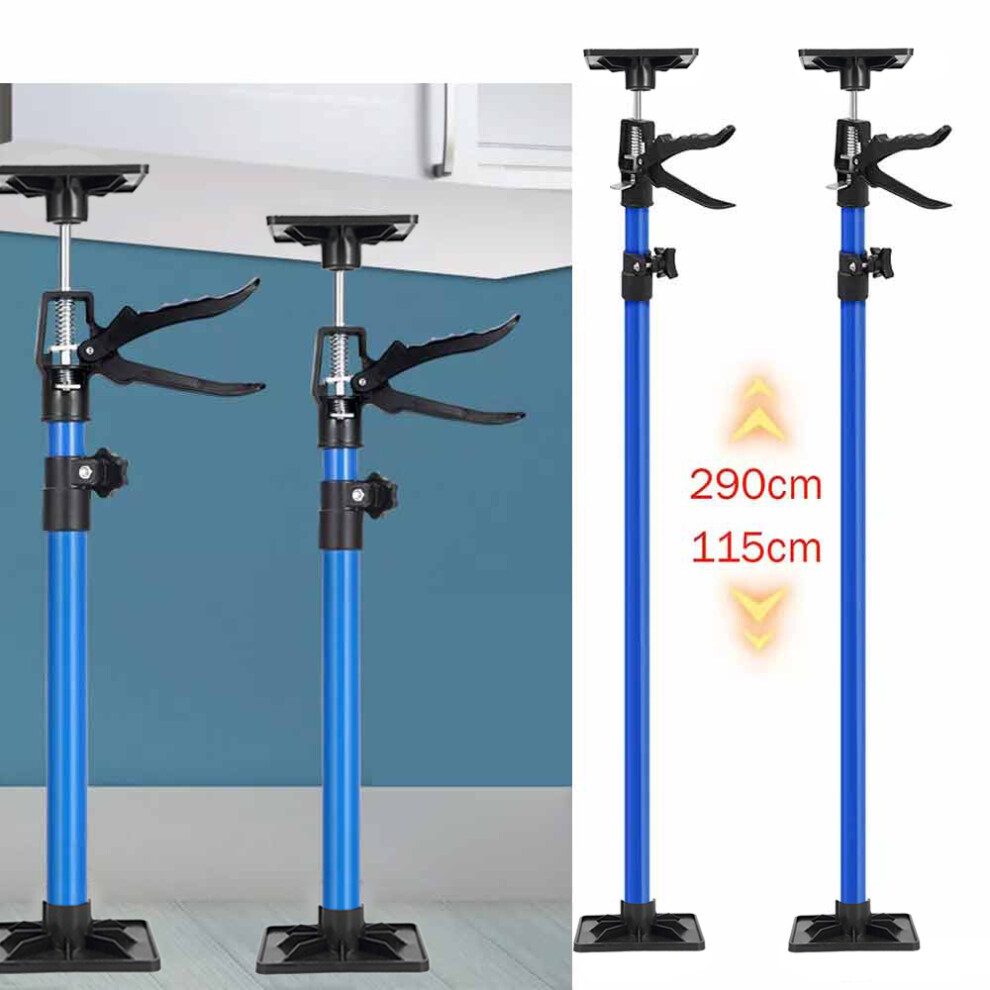 2X Drywall Plasterboard Builder Ceiling Easy Support Props 115-290Cm 771700660060
