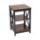 Living And Home Vintage Wooden Side Table 3