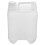 White Plastic Milk Tea Bottle Large Capacity Handle Lid 11