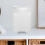 White Plastic Milk Tea Bottle Large Capacity Handle Lid 9
