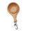 Holz-Campingbecher Stil 2 - Log, tragbar mit Griff 1