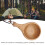 Holz-Campingbecher Stil 2 - Log, tragbar mit Griff 4