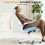 (Blue)Ergonomic Office Chair with Adjustable Headrest,Mesh Back 8