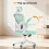 (Green) Ergonomic Office Chair with Adjustable Headrest,Mesh Back 6
