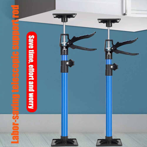 2x Drywall Plasterboard Builder Ceiling Easy Support Props 50-115cm
