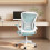 (Green)Office Chair Adjustable Lumbar Support Mesh 1
