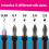 Artworx Calligraphy Pen Set - With Guide Book and Practice Paper 4