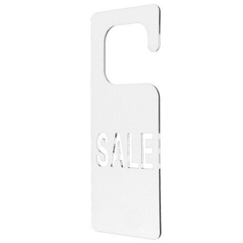 Carte Signalétique Acrylique Argentée Pour Commerce 1