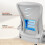 (Grey)Ergonomic Mesh Office Chair with Adjustable Headrest,Arms 6