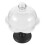 Tall White Ceramic Cake Stand with Dome for Party Display 6