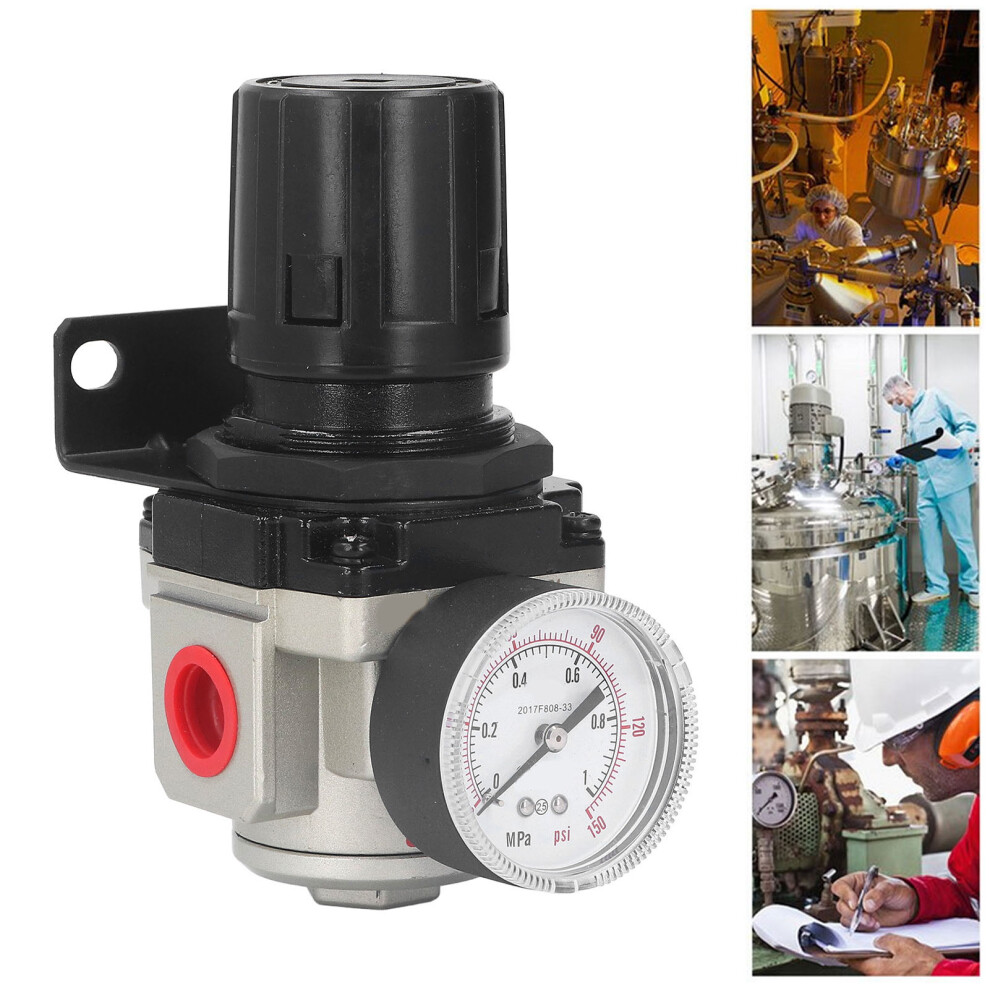 Pressure Regulator Female Npt 1/2 Aluminum Alloy 0.05-0.85 Mpa 3421353361766