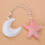 kralenketting diy decor kinderkamer wit roze 8