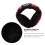 1Pc Plush Red Earmuff Warm Ear Cover Foldable Winter Ear Warmer 7