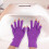 2Pièces Gel Demi-Doigts Protection Uv Violet Durable 6