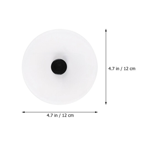 Round Acrylic Smoke Infuser Lid Easy Drink Cover 1
