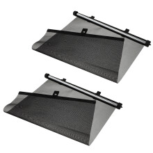1 Pair Automatic Retractable Shield Side Window Roller Shutters Roller