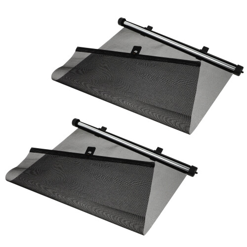 1 Pair Automatic Retractable Shield Side Window Roller Shutters Roller