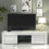 Creative Furniture TV Unit 130cm - White Gloss Doors 2