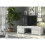 Creative Furniture TV Unit 130cm - White Gloss Doors 7