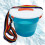 Durable Foldable Fishing Bucket Blue Silicone Fish Container 5