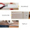 Screw Hook Golden 90pcs 1.2x0.6in 9