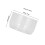 Bowl For Baking High Boron Glass 2pcs Microwave Compatible 2