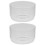 Bowl For Baking High Boron Glass 2pcs Microwave Compatible 10