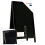Waterproof Chalkboard Pavement Sign 78x44 cm - CLASSIC BLACK Frame 1