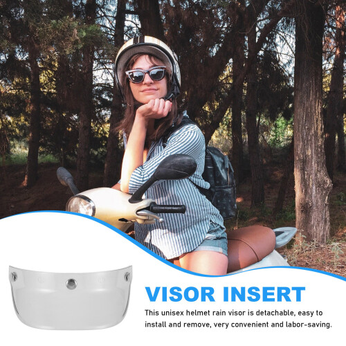 Visière Remplacement Casque Pièce Protection Uv Robuste 2