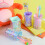 2St Stationery Holder Roze Acryl Met Ontwerp 3