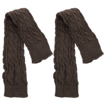 1Paar Praktische Arm Sleeves, Knitted Half-Finger Vrouwen