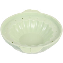 DIY Light Green Ice Bowl Molds Reusable for Kitchen Salad and Fruit