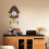 Cuckoo Clock 16.5 x 10.2 Inches With Singing Bird Leaf Pendulum And Adjustable-Volume Wall Clock 4