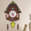 Cuckoo Clock 16.5 x 10.2 Inches With Singing Bird Leaf Pendulum And Adjustable-Volume Wall Clock 5