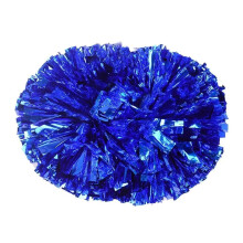 Cheerleader Pompom 28cm Blue Pom Poms For Cheerleading, Game Pom Poms For Sports Matches, Dance Party Concert Decor