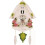 Cuckoo Clock Resin Quartz Wall Clock Bird Theme Pendulum Alarm Function Model 03 Home Decor 3