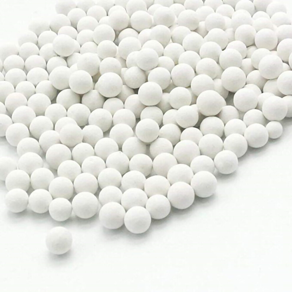 Shower Head Filter Ball Negative Ion Stone Bead Replacement Tourmaline Ph Balance Shower Head Refill Kit White 10G Balls 9393856247509