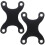 2set Skateboard Riser Pads Aluminum Prevent Screw Sink Black 2