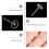50 Kunststoff Ohrringe Blank Pin Stecker Hypoallergen 10