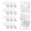 Shoe Clip Shoe Diy Accessories Iron 20pcs 6