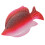 Artistic Red Iron Fish Sculpture Wall Decoration for Home 9