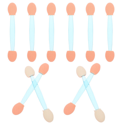 100 professionelle doppelseitige lidschattenpinsel mit