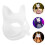 4 papier-blattmasken, handbemalt, diy-party-accessoires 6