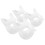4 papier-blattmasken, handbemalt, diy-party-accessoires 5