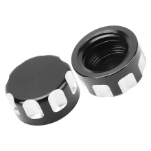 Motorcycle Radiator Water Tank Cap Aluminum Alloy Black for 1200-1260 cc Models