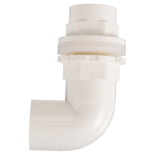 4 PVC Aquarium Visbak Waterleiding 90 Graden Buisknie Koppeling