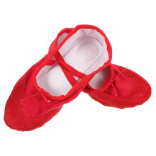 1 paar Pu-Tanzschuhe mit Gummizug, rutschfest,